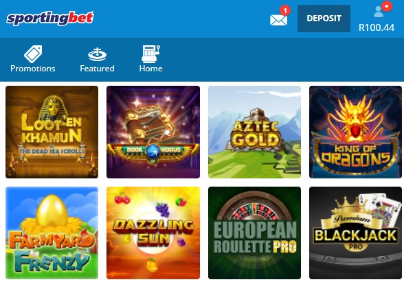 sporting bet casino